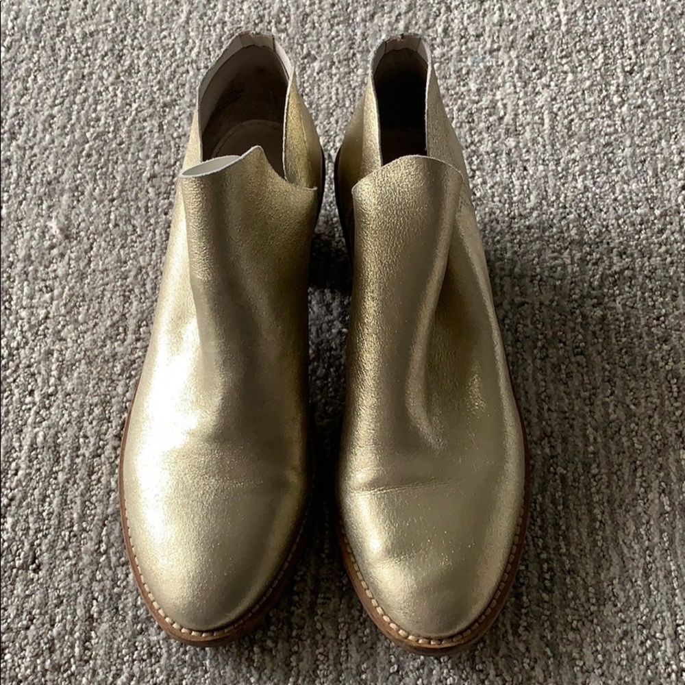 Gold Kelsi Dagger booties